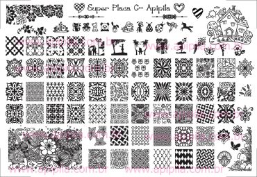 Apipila Superplaca C Stamping Plate Apipila Superplaca C Stamping Plate