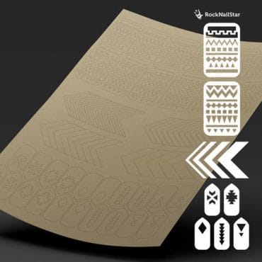 RockNailStar Vinyl Stencils and Stickers – Ethno RockNailStar Vinyl Stencils and Stickers – Ethno