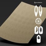 RockNailStar Vinyl Stencils and Stickers - Tropics