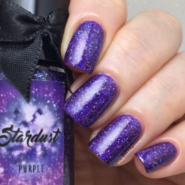 STARDUST – PURPLE By Esmaltes da Kelly... STARDUST – PURPLE By Esmaltes da Kelly...