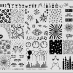 CELEBRATION STAMPING PLATE 01 - XL * NEW BRAND *