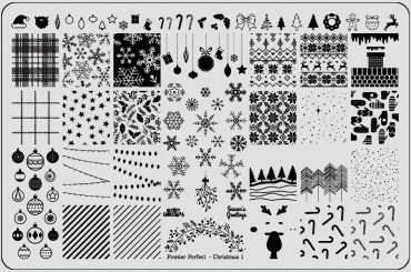 CHRISTMAS STAMPING PLATE 01 – XL *... CHRISTMAS STAMPING PLATE 01 – XL *...