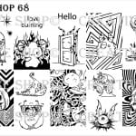 Creative Shop Stamping Plate 68