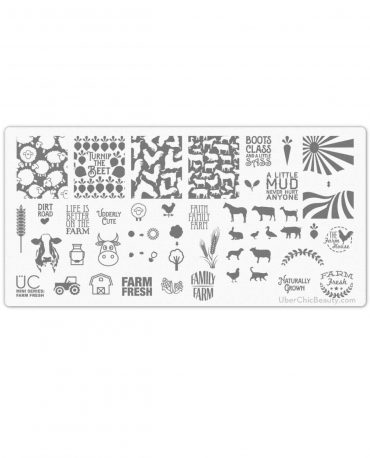 Farm Fresh – Uber Mini Nail Stamp... Farm Fresh – Uber Mini Nail Stamp...
