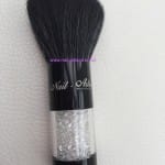 Nail-Artisan Dusty Glitz Duster Nail Brush - Ombre Black