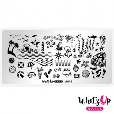 Whats Up Nails – A019 Beach Mode Whats Up Nails – A019 Beach Mode