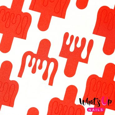 Whats Up Nails – Dripping Stencils x... Whats Up Nails – Dripping Stencils x...