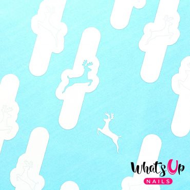 Whats Up Nails – Deer Stencils x... Whats Up Nails – Deer Stencils x...