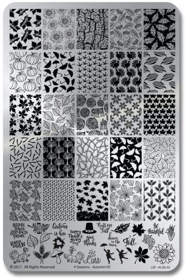 Lina Stamping Plates – 4 Seasons –... Lina Stamping Plates – 4 Seasons –...