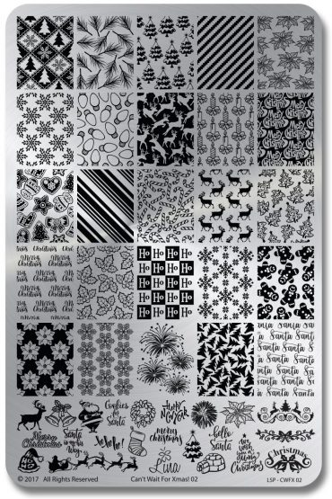 Lina Stamping Plates – Can’t Wait For... Lina Stamping Plates – Can’t Wait For...