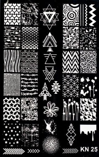 Kelly Negri by Esmaltes da Kelly Stamping... Kelly Negri by Esmaltes da Kelly Stamping...