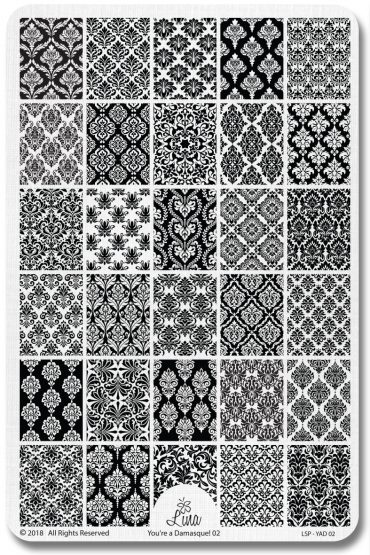 Lina Stamping Plates – You’re a Damasque!... Lina Stamping Plates – You’re a Damasque!...