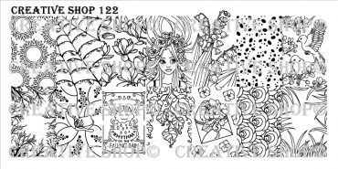 Creative Shop Stamping Plate 122 *NEW* Creative Shop Stamping Plate 122 *NEW*