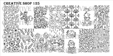 Creative Shop Stamping Plate 125 *NEW* Creative Shop Stamping Plate 125 *NEW*