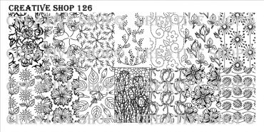 Creative Shop Stamping Plate 126 *NEW* Creative Shop Stamping Plate 126 *NEW*