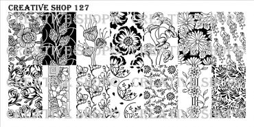 Creative Shop Stamping Plate 127 *NEW* Creative Shop Stamping Plate 127 *NEW*