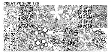 Creative Shop Stamping Plate 128 *NEW* Creative Shop Stamping Plate 128 *NEW*