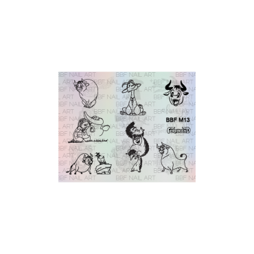 Loja BBF Mini Stamping Plate M13 *NEW* Loja BBF Mini Stamping Plate M13 *NEW*