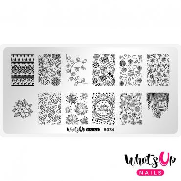 Whats Up Nails – B034 Deck The... Whats Up Nails – B034 Deck The...