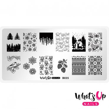 Whats Up Nails – B035 Icy Wonderland... Whats Up Nails – B035 Icy Wonderland...