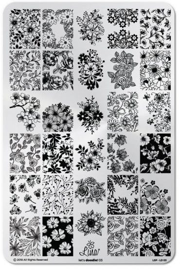 Lina Stamping Plates – Let’s Doodle! 03... Lina Stamping Plates – Let’s Doodle! 03...