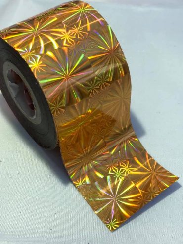 Fireworks Gold Nail Art Transfer Foil Fireworks Gold Nail Art Transfer Foil