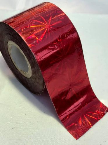 Fireworks Red Nail Art Transfer Foil Fireworks Red Nail Art Transfer Foil