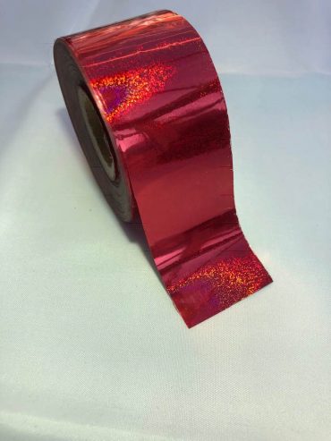 Glitter Bomb Red Nail Art Transfer Foil Glitter Bomb Red Nail Art Transfer Foil
