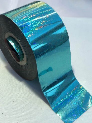Glitter Bomb Aqua Nail Art Transfer Foil Glitter Bomb Aqua Nail Art Transfer Foil