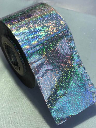 Laser Beams Silver Nail Art Transfer Foil Laser Beams Silver Nail Art Transfer Foil