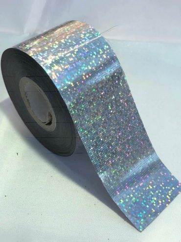 Pixelated Silver Nail Art Transfer Foil Pixelated Silver Nail Art Transfer Foil