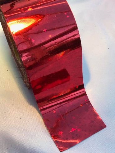 Shooting Stars Red Nail Art Transfer Foil Shooting Stars Red Nail Art Transfer Foil