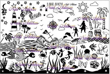 Land Ahoy! Stamping Plate Land Ahoy! Stamping Plate