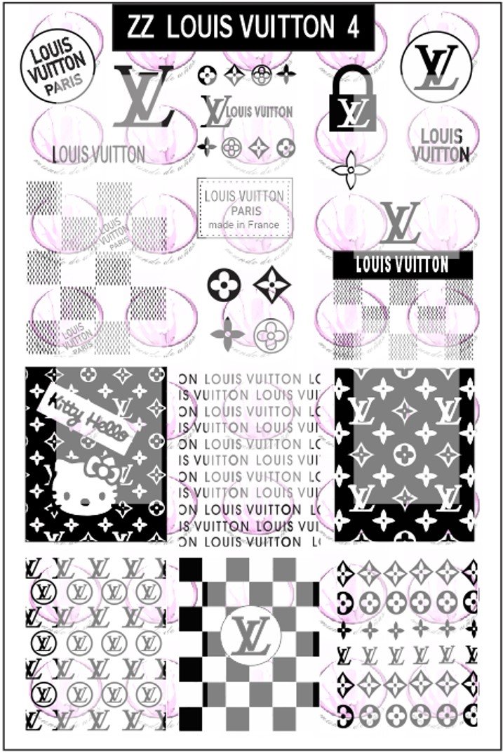 Louis Vuitton Manicure  Nail stamping plates, Nail stamping, Nail art stamping  plates